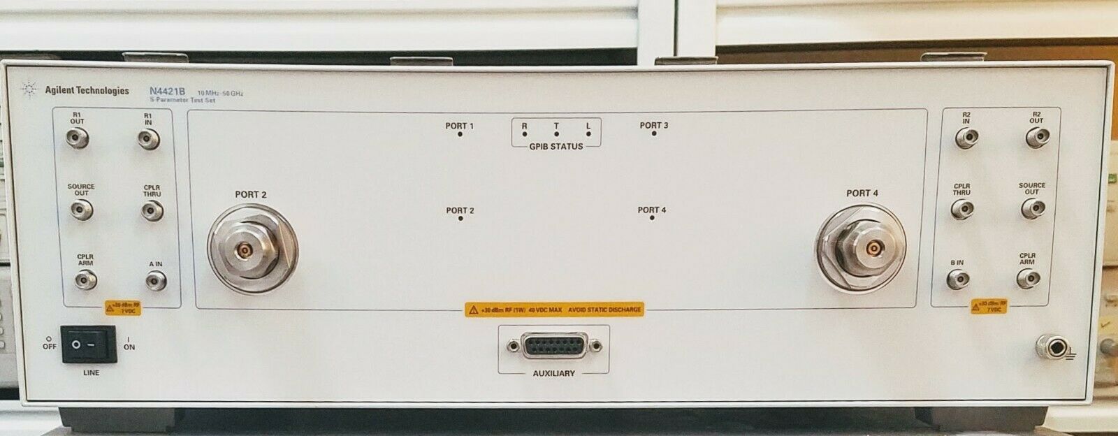 Agilent/Keysight N4421B – 50 GHz S-parameter Test-Set. Warranty